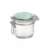 Bormioli Rocco 6.75oz Swing Top Fido Jar | Blue Top
