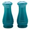 Le Creuset 2-Piece Salt & Pepper Shakers | Caribbean Blue