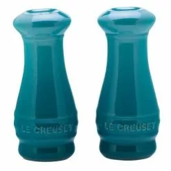 Le Creuset 2-Piece Salt & Pepper Shakers | Caribbean Blue