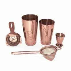 Mercer Barfly 5-Piece Shaker Set | Copper