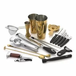 Mercer Barfly Deluxe Set | Gold Plated