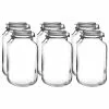 Bormioli Rocco 4L Swing Top Fido Glass Jars | 6-pack