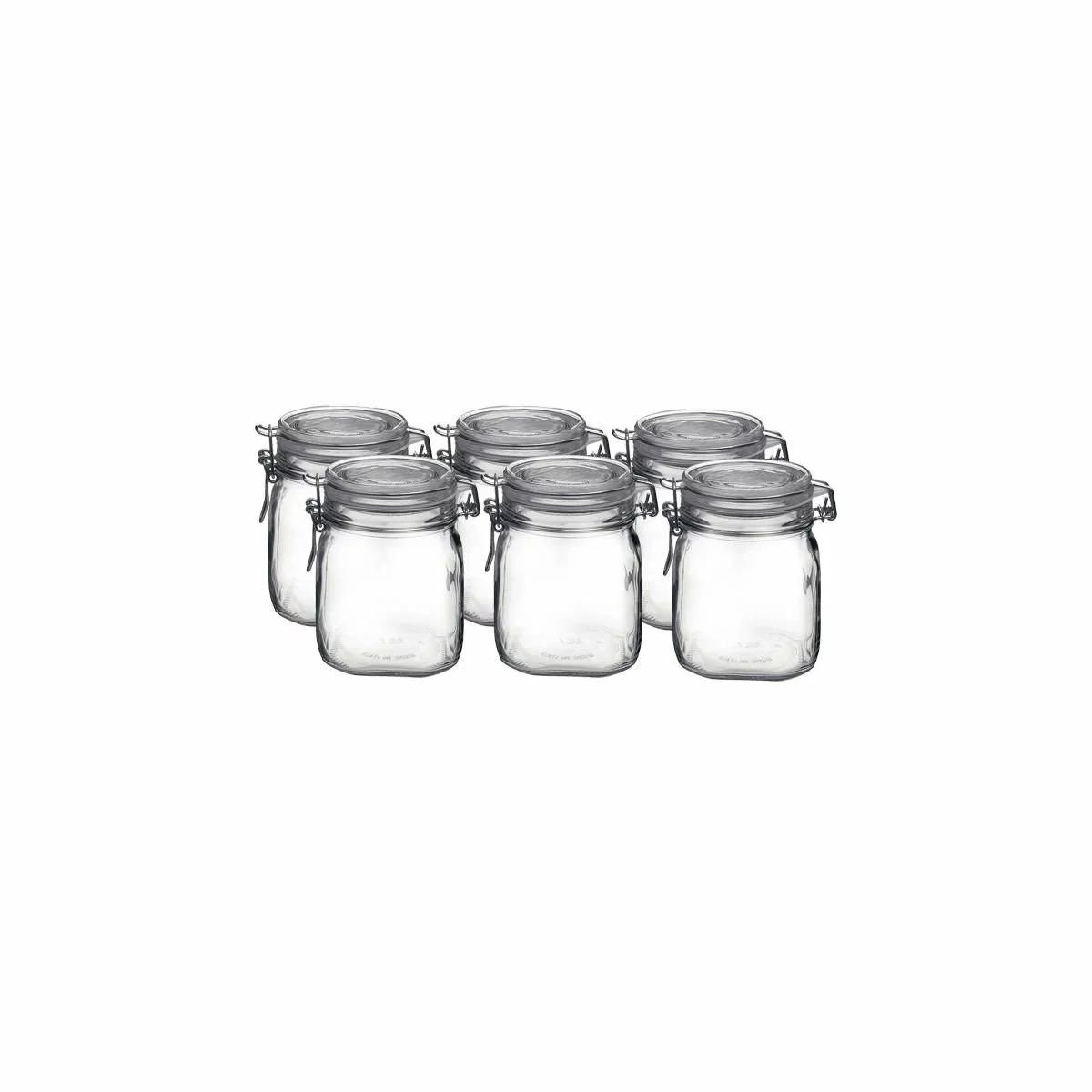 Bormioli Rocco 0.75L Swing Top Fido Canning Jars | 6-pack