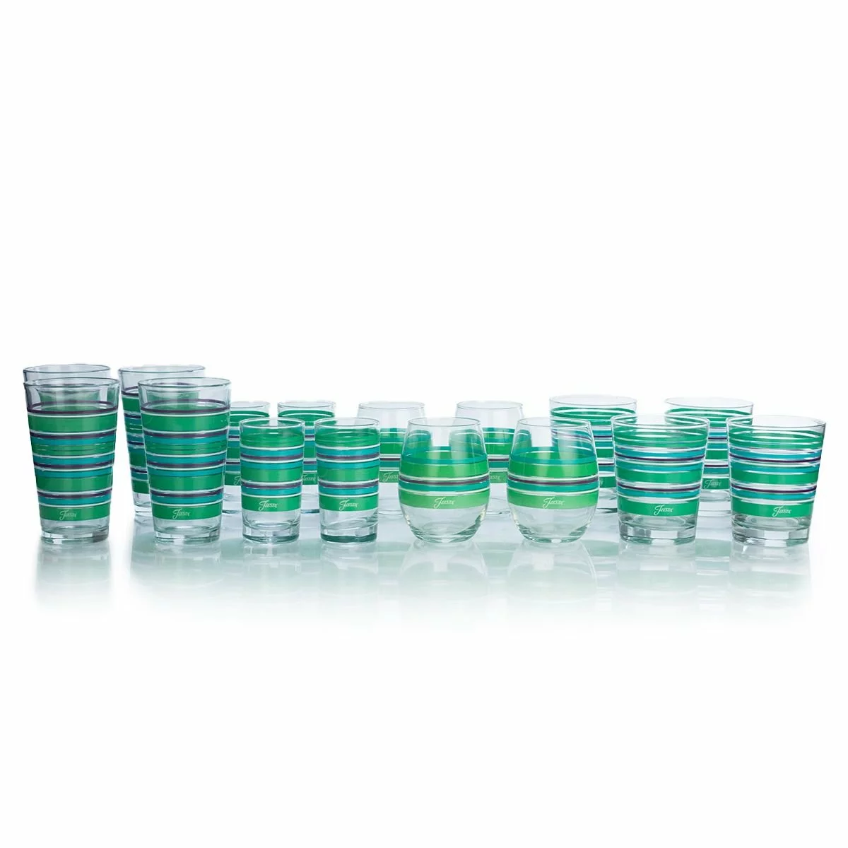 Fiesta® Drinkware Set Of 16 | Farmhouse Chic