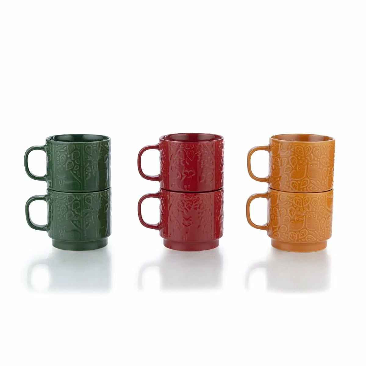 Mason Cash In The Forest 16oz Mugs | Set Of 6