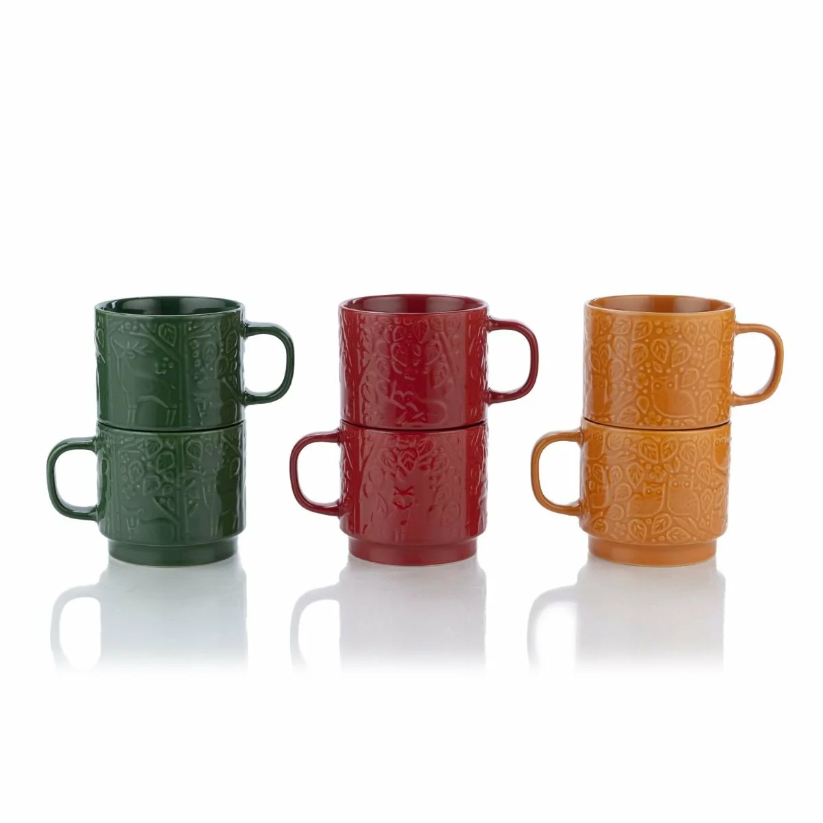Mason Cash In The Forest 16oz Mugs | Set Of 6 - Image 2