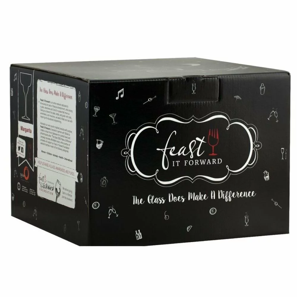 Stolzle 11.5oz Feast It Forward Margarita Glasses | Set Of 4 - Image 4