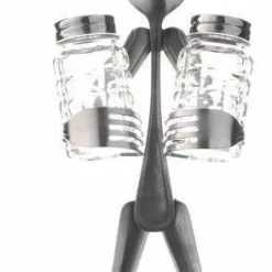 Forked Up Art Salt & Pepper Holder - Spoon Art Figurine