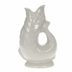 Wade Ceramics Extra Large Gluggle Jug | Light Gray