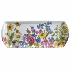 Bamboo Table Loaf Tray | Wildflowers