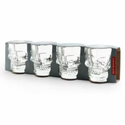 Kikkerland Shot Glasses - Set Of 4 | Skulls