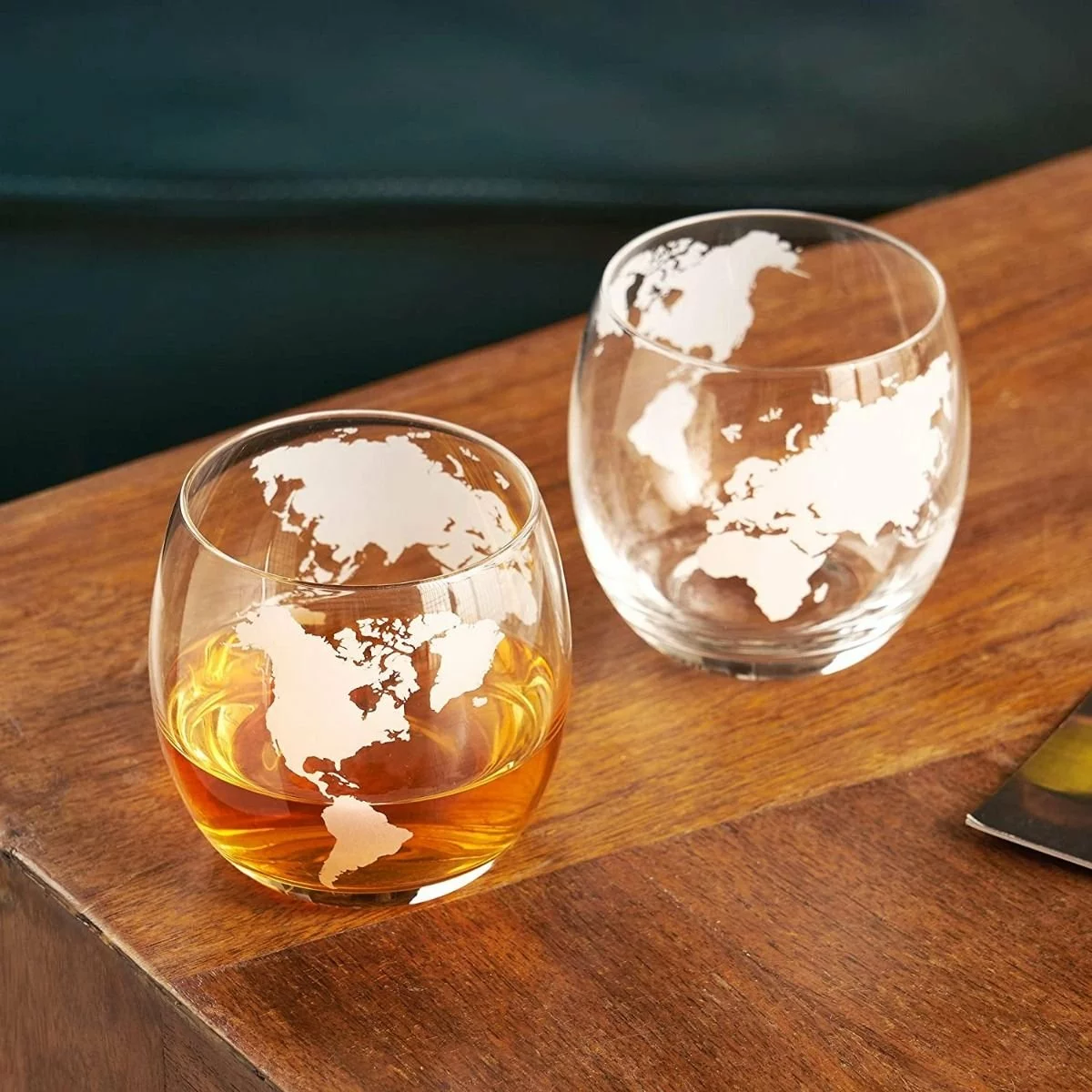 Viski® Globe Whiskey Tumblers - Image 2