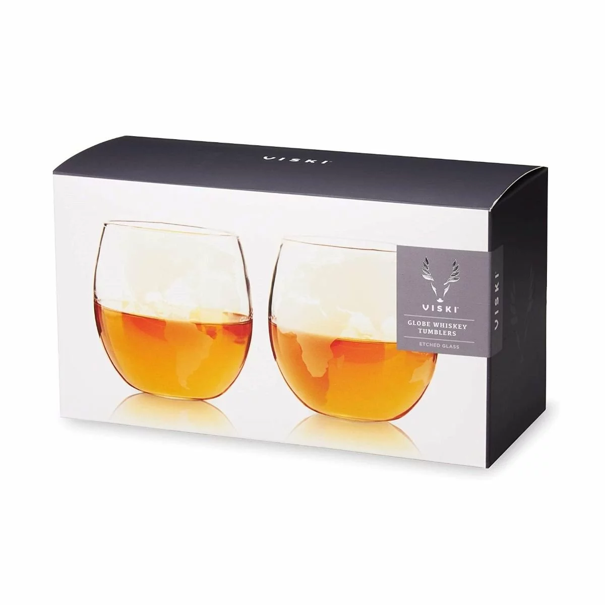 Viski® Globe Whiskey Tumblers - Image 6