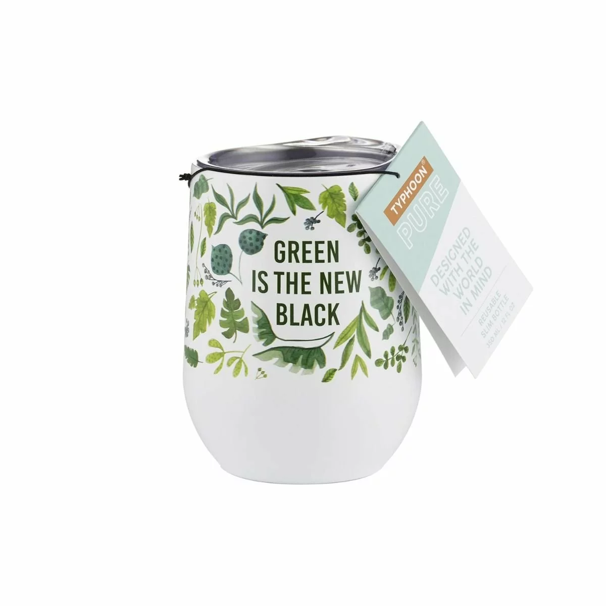 Typhoon PURE 11.8oz Tumbler | Green Is The New Black - Image 2