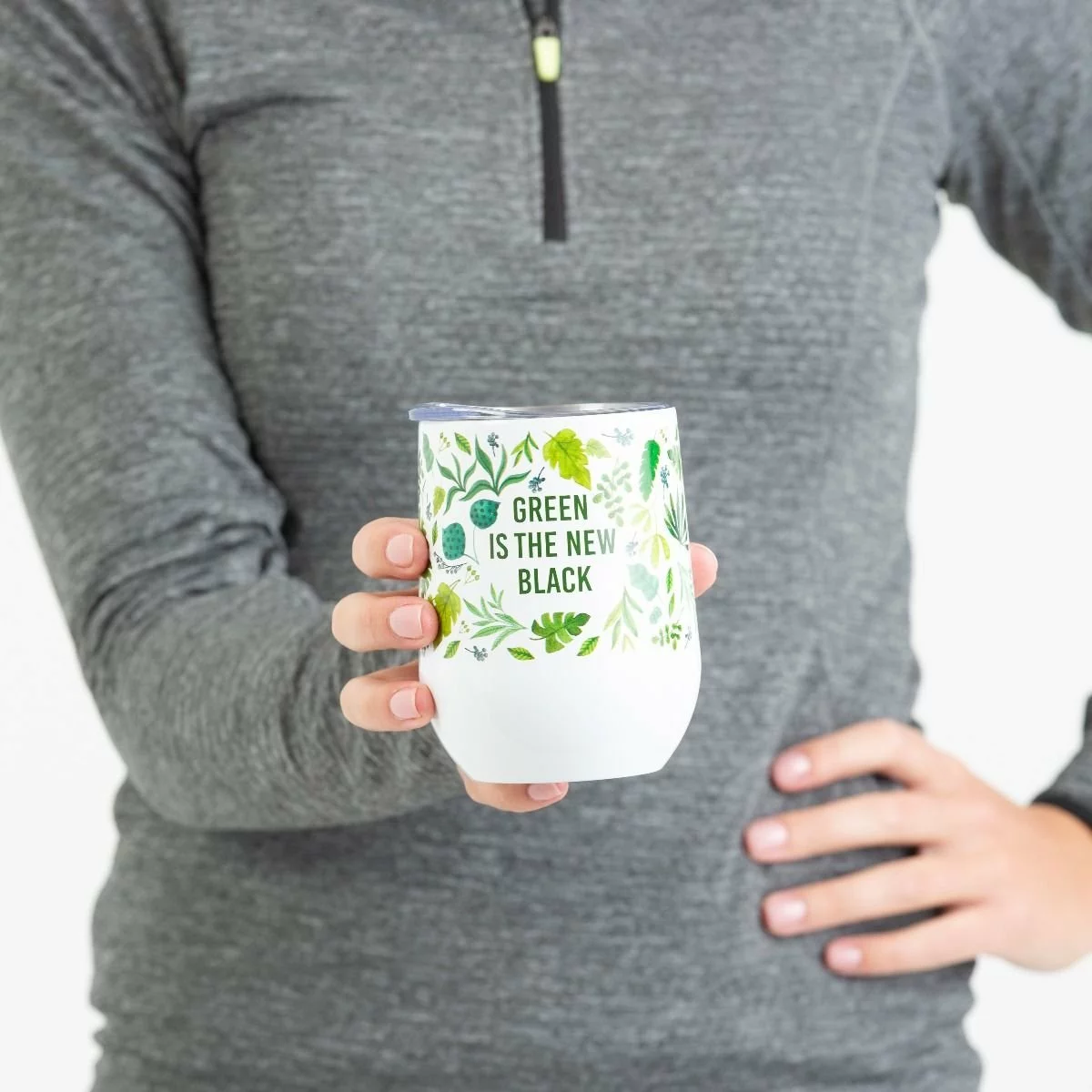 Typhoon PURE 11.8oz Tumbler | Green Is The New Black - Image 3