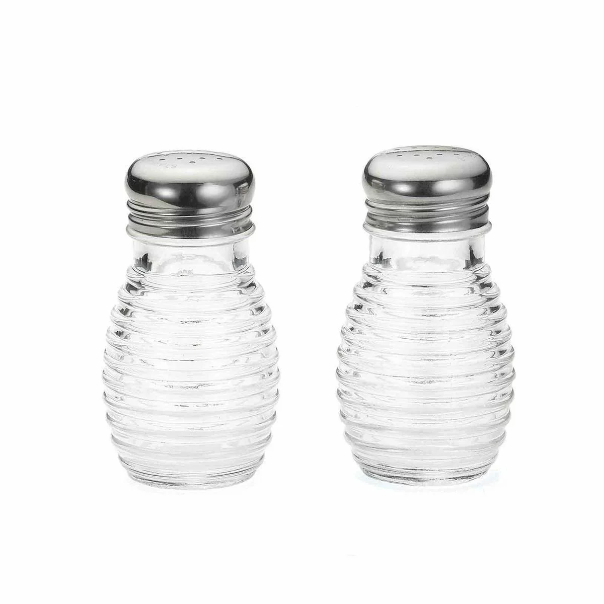 TableCraft 2oz Salt & Pepper Shakers | Beehive Glass