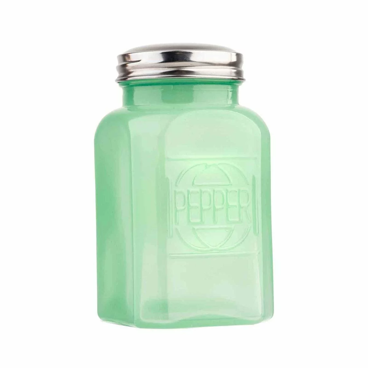 TableCraft Jadeite Glass Collection 6oz Pepper Shaker