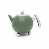 Bredemeijer Bella Ronde 41oz Teapot | Smokey Green