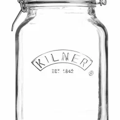 Kilner Swing Top Square Glass Jar | 2L