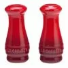 Le Creuset 2-Piece Salt & Pepper Shakers | Cerise/Cherry Red