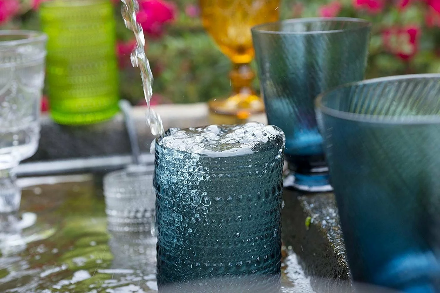 Fortessa D&V Jupiter Ice Beverage Glass (13oz) | Cornflower - Image 3