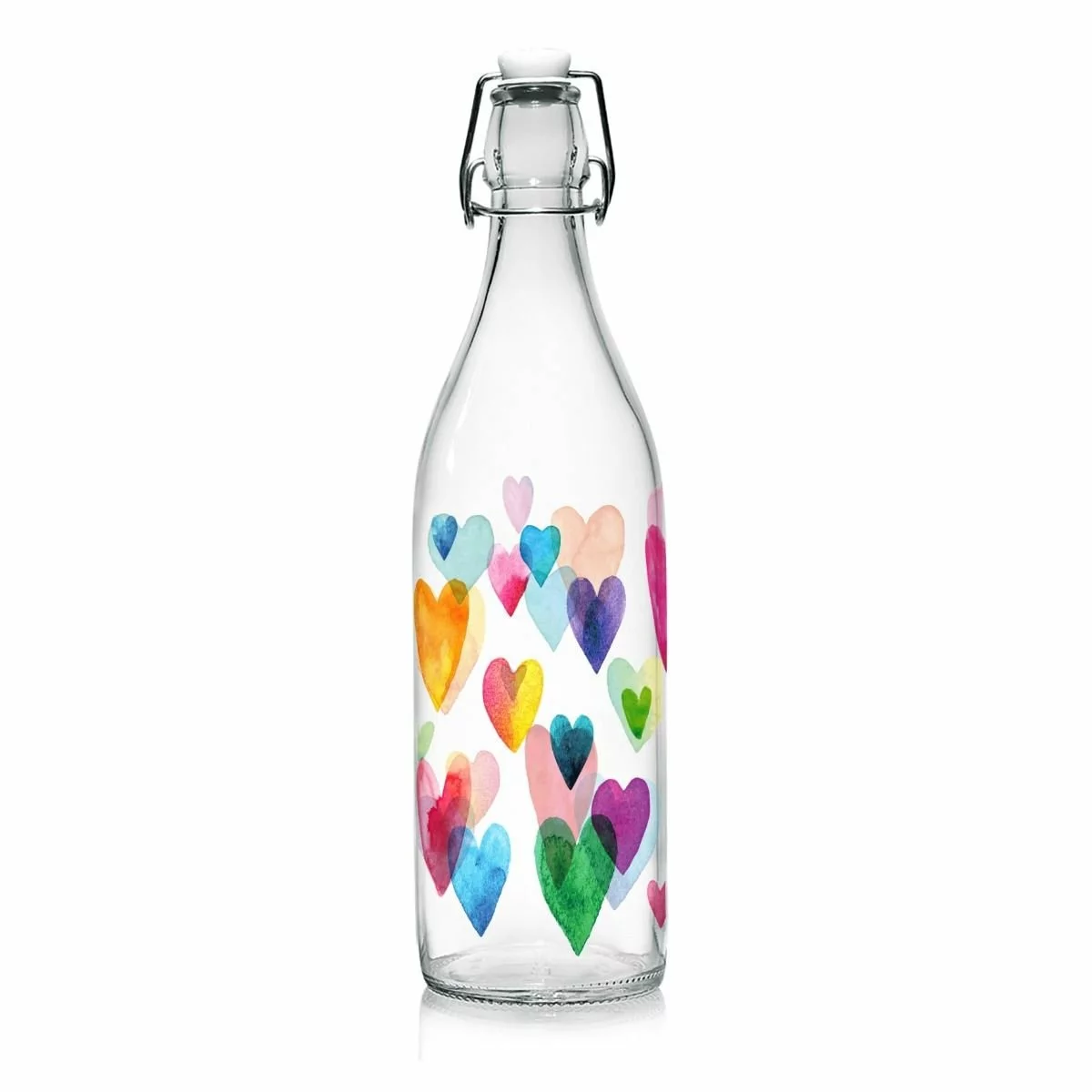 Cerve 33.8oz Swing Top Lory Glass Bottle | Love Rainbow