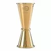 Mercer Barfly 1oz X 1.5oz Japanese Style Jigger | Gold Plated