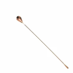 Mercer Barfly 15.75" Classic Bar Spoon | Antique Copper