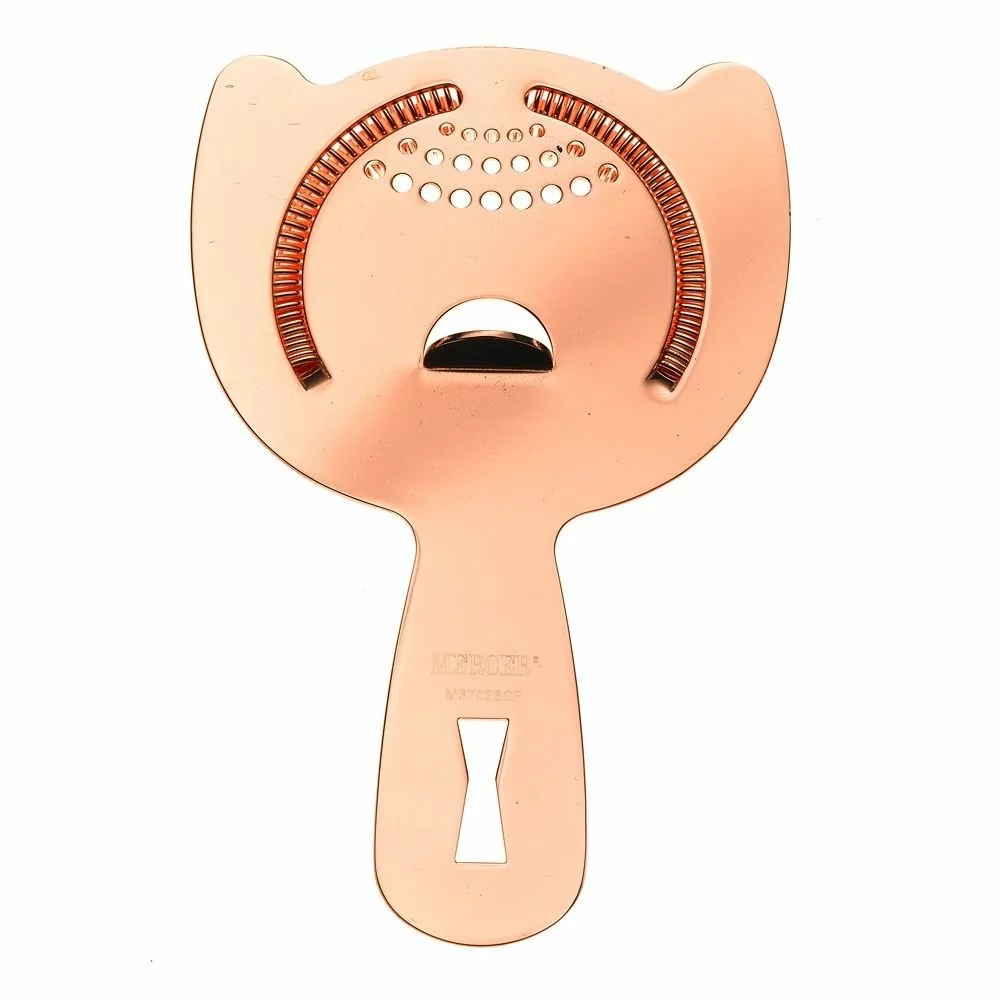 Mercer Barfly Heavy Duty Spring Bar Cocktail Strainer | Copper Plated - Image 3