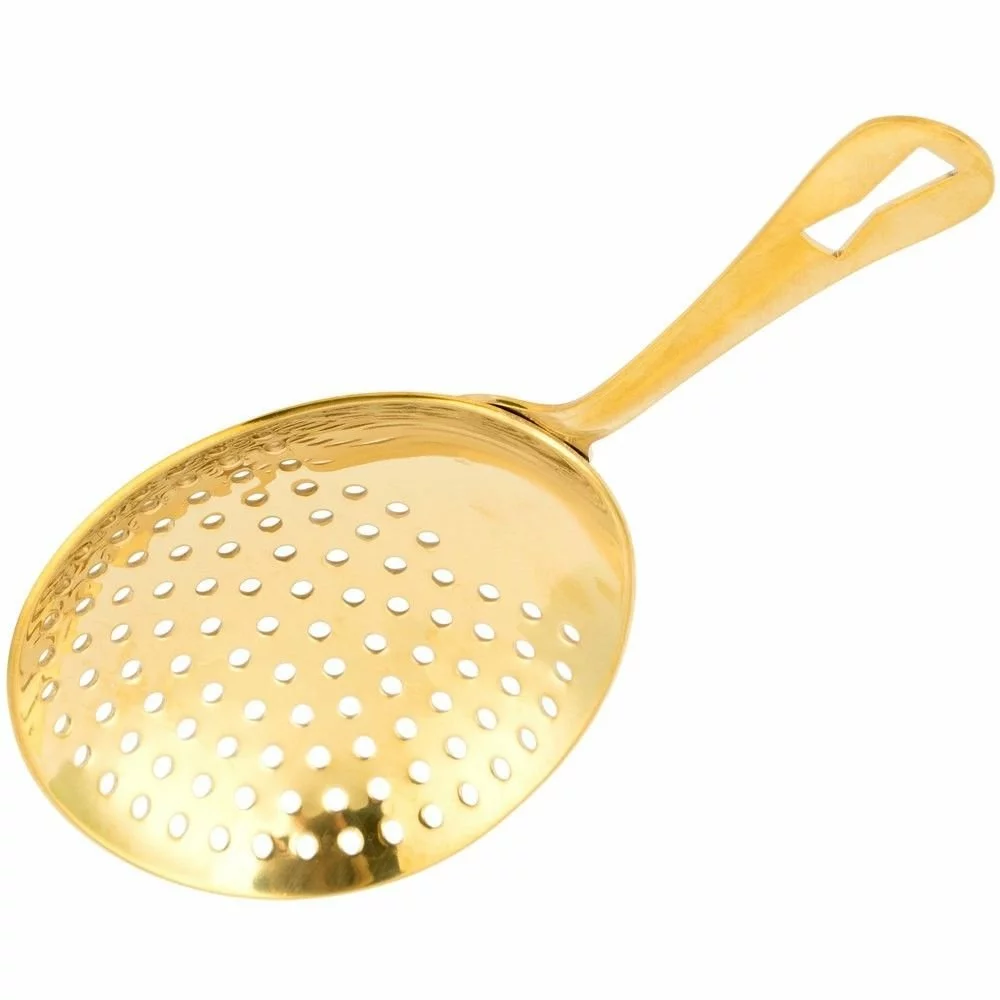 Mercer Barfly Julep Strainer | Gold Plated