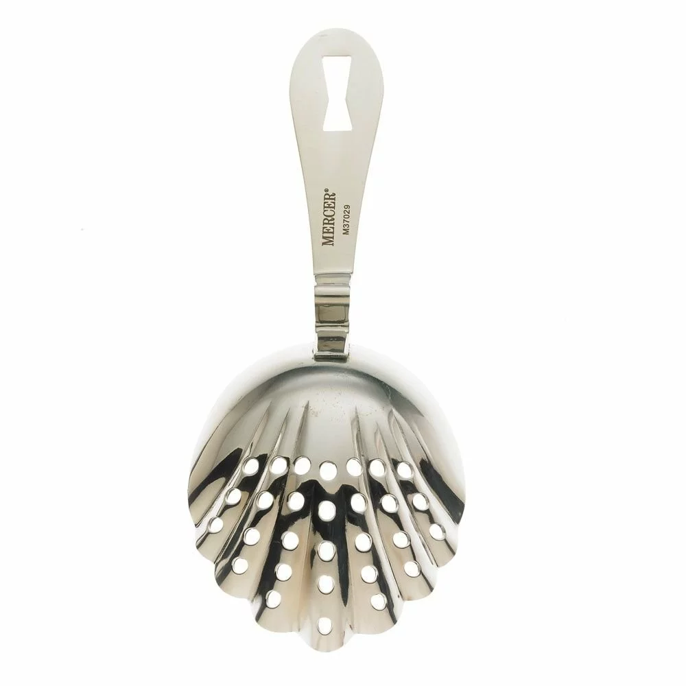 Mercer Barfly Scalloped Julep Strainer | Stainless Steel - Image 3