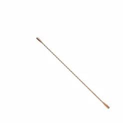 Mercer Barfly 17" Stainless Steel Double Ended Stirrer | Copper Plated