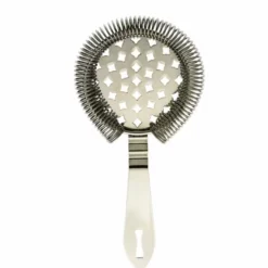 Mercer Barfly Classic Hawthorne Spring Bar Strainer | Stainless Steel