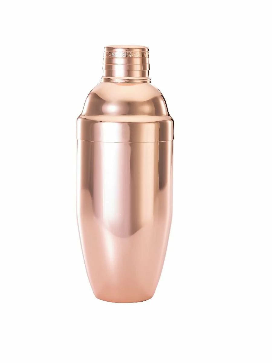 Mercer Barfly 3-Piece Japanese Cocktail Shaker Set | Copper Plated