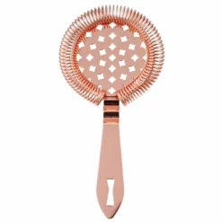 Mercer Barfly Classic Hawthorne Spring Bar Strainer | Copper Plated