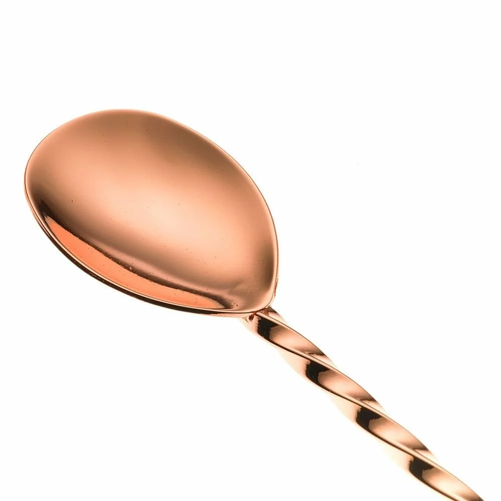 Mercer Barfly 11.8" Bar Spoon With Muddler | Copper Plated - Image 3