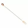 Mercer Barfly 12.4" Bar Spoon With Fork | Copper Plated