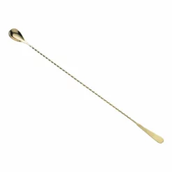 Mercer Barfly 17.1" Japanese-Style Bar Spoon | Gold Plated