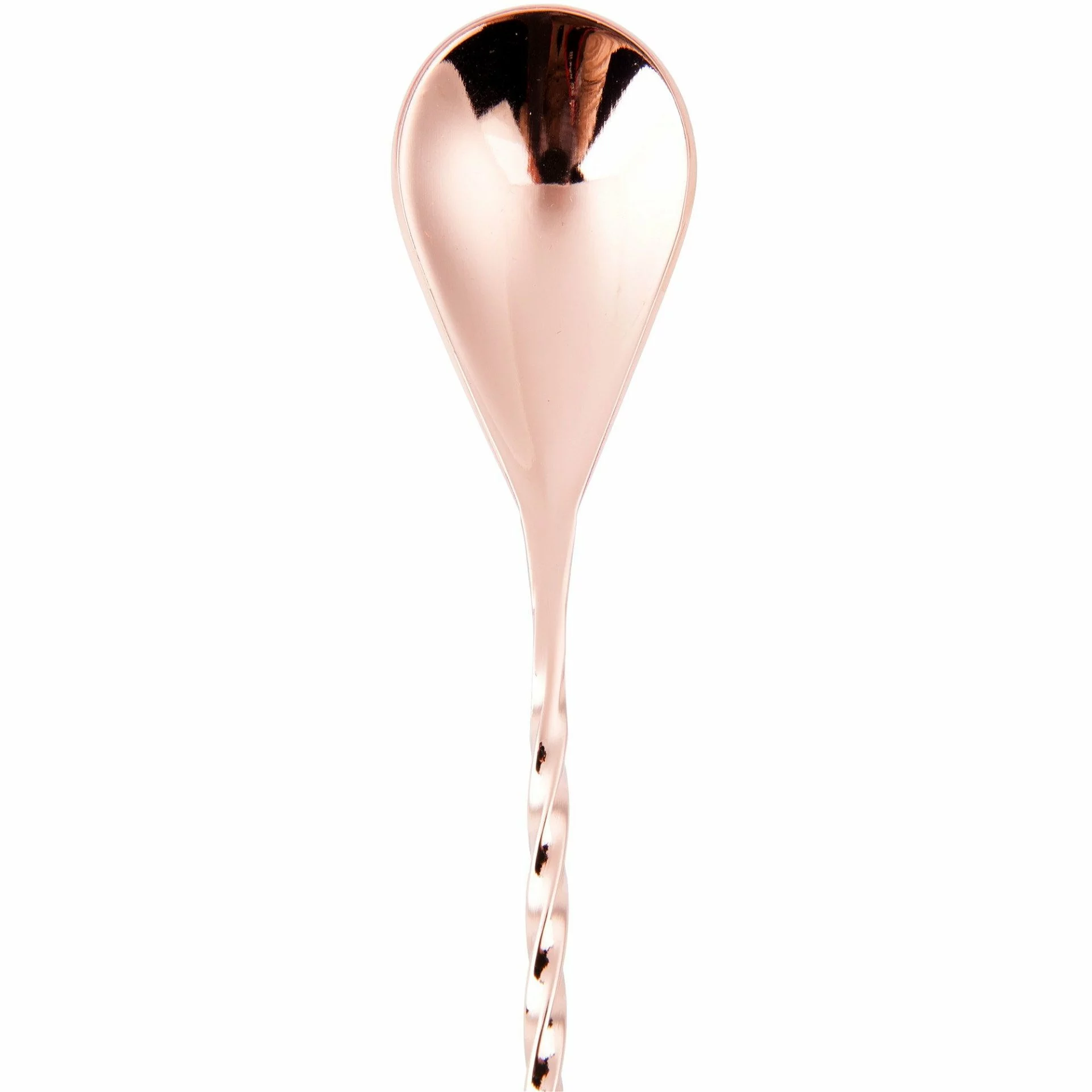 Mercer Barfly 15.75" Classic Bar Spoon | Copper Plated - Image 3