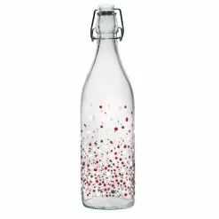 Cerve 33.8oz Swing Top Lory Glass Bottle | Murano Rosso