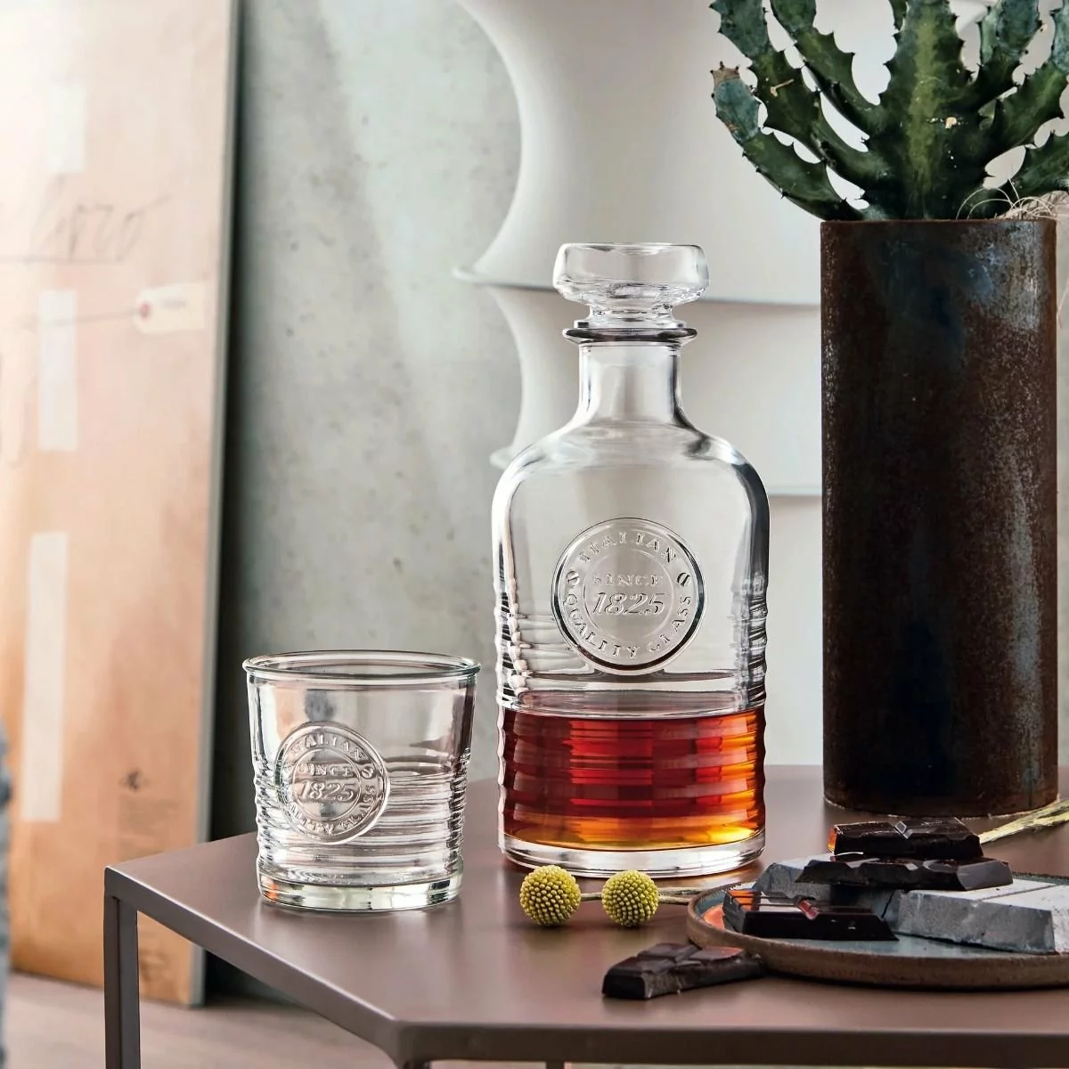 Bormioli Rocco Officina Whiskey Set | 7-Piece - Image 4