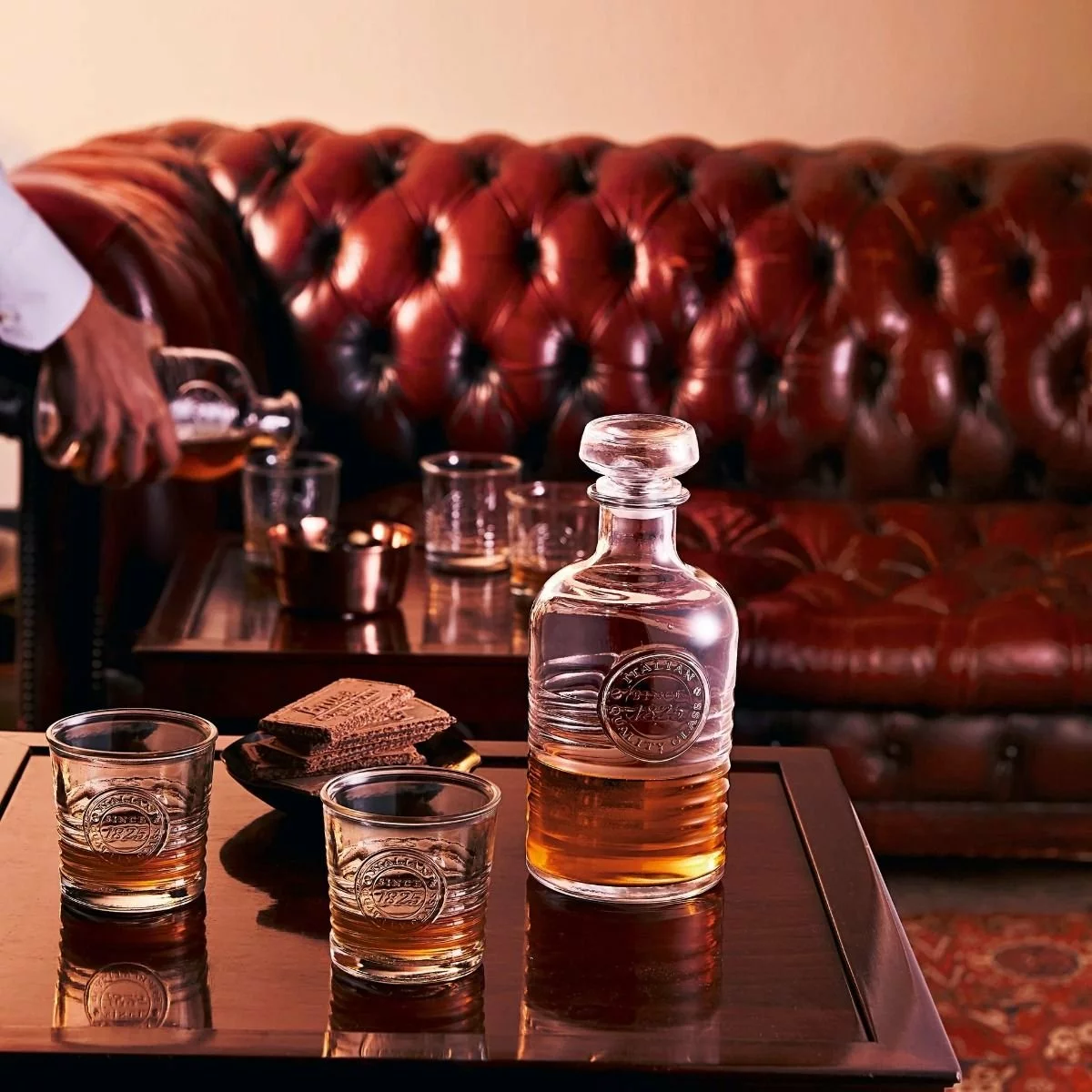 Bormioli Rocco Officina Whiskey Set | 7-Piece - Image 5