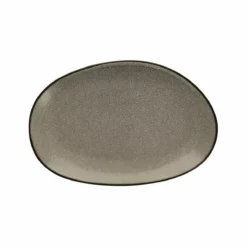 Fortessa Ston™ 14" Platter | Mist Gray
