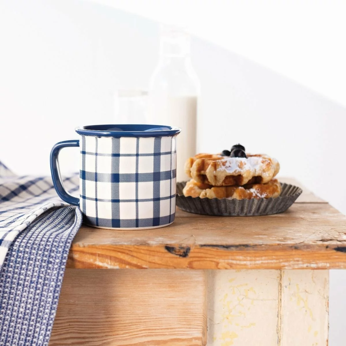 Danica Brands Now Designs By Danica 12oz Heritage Mug | Belle Plaid - Image 2