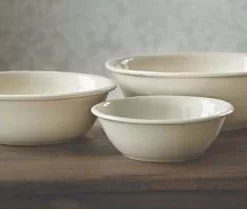 Ohio Stoneware Set Of 3 Serving Bowls