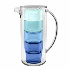 TarHong Simple Stacked Nested Pitcher Set