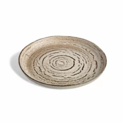 Carmel Ceramica Truffle 14" Round Serving Platter