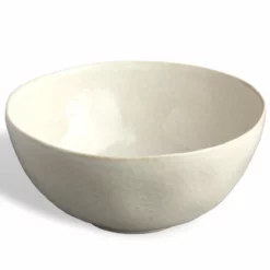 Carmel Ceramica Cozina 10" Large Serving Bowl | White