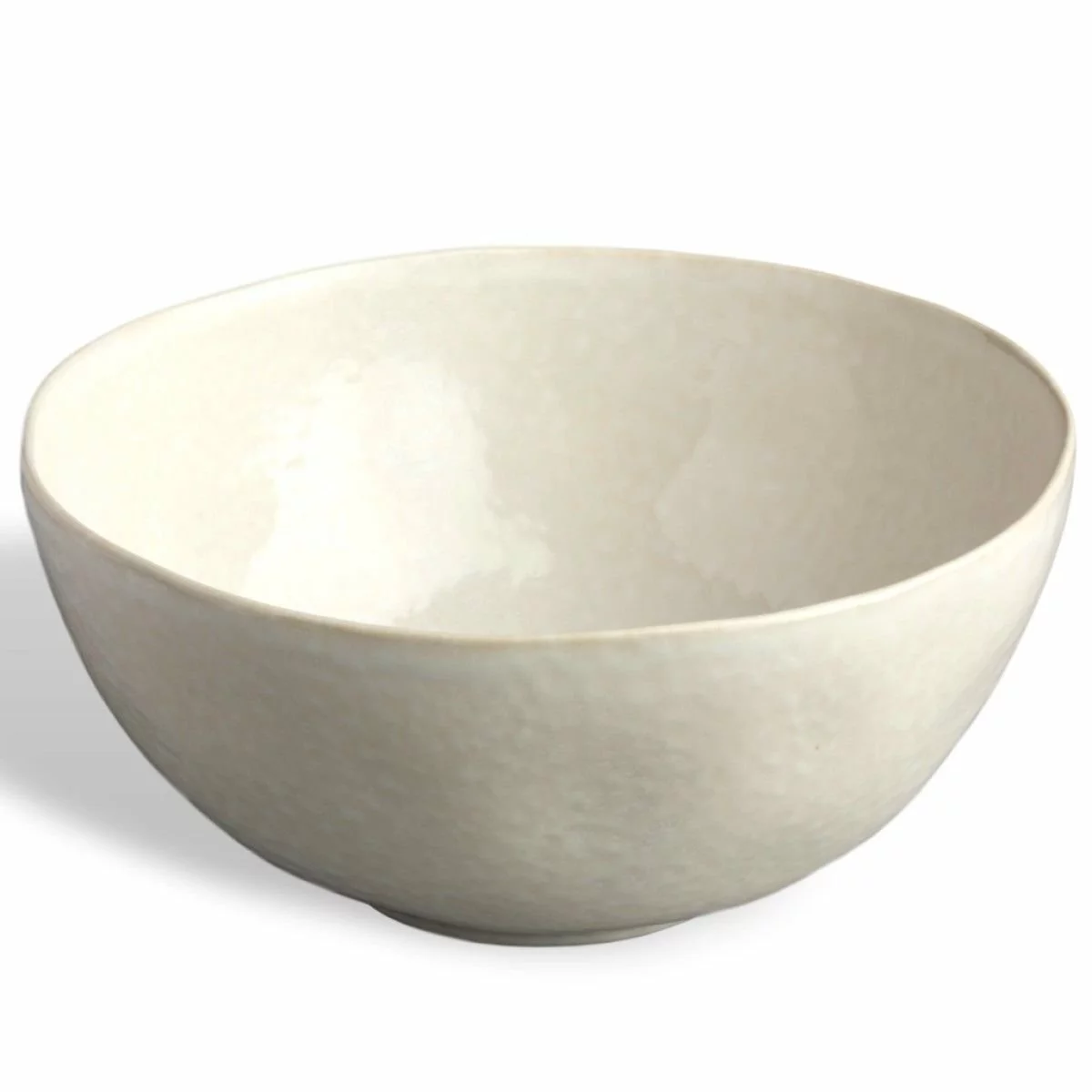 Carmel Ceramica Cozina 10" Large Serving Bowl | White