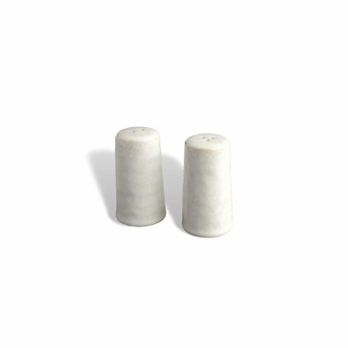 Carmel Ceramica Cozina Salt & Pepper Set | White